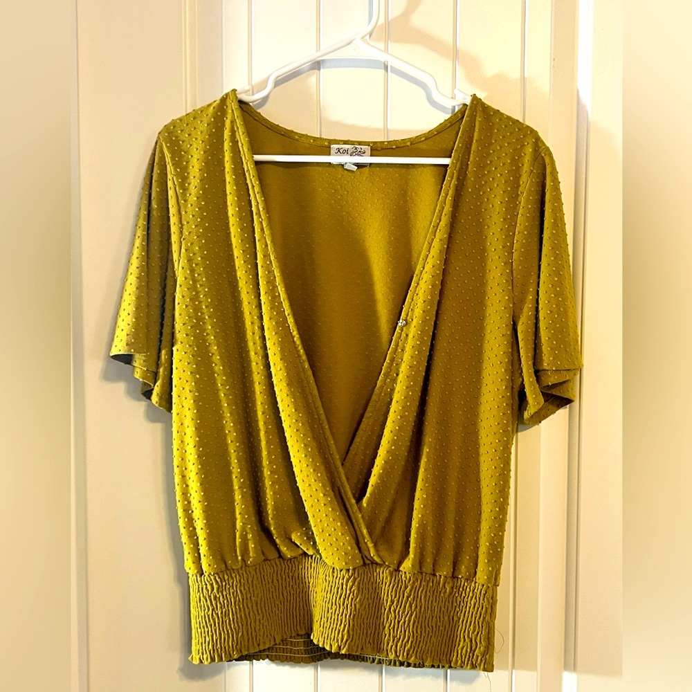 Yellowish blouse